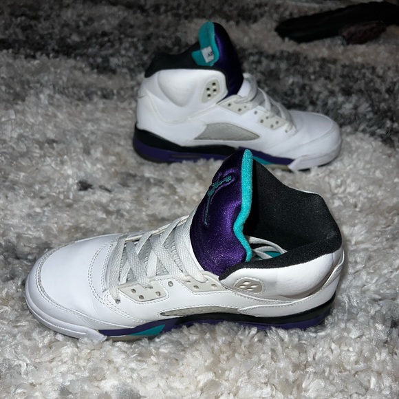 Air Jordan 5 “Grapes” White/Purple - Picture 3 of 8